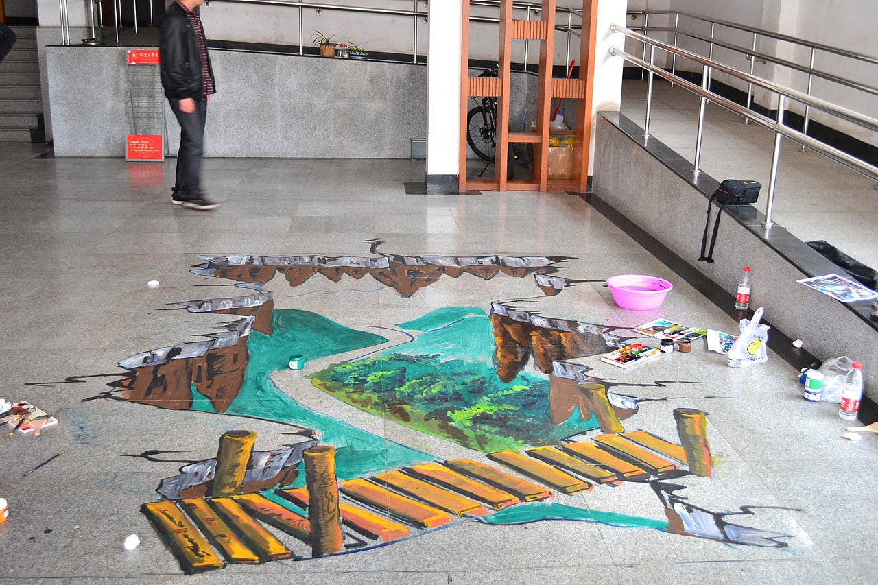 3d地画——悬崖峭壁