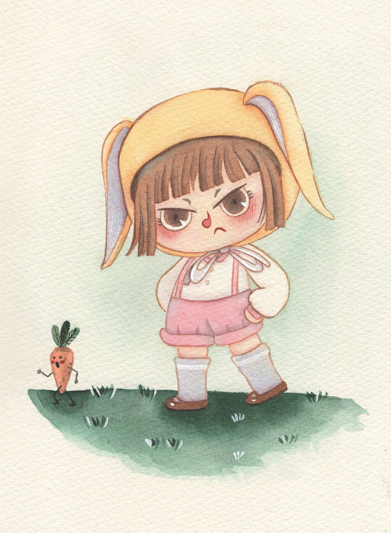 兔女孩和胡萝卜