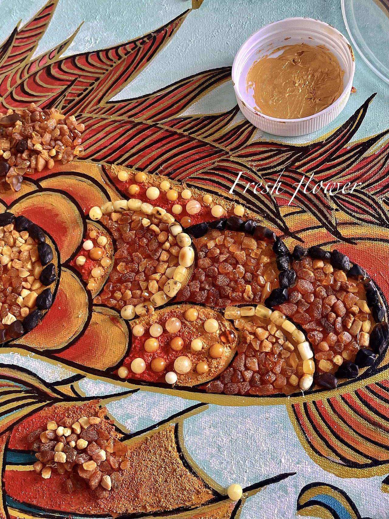 【原创】琥珀画创作的N种尝试喜欢的大神们进