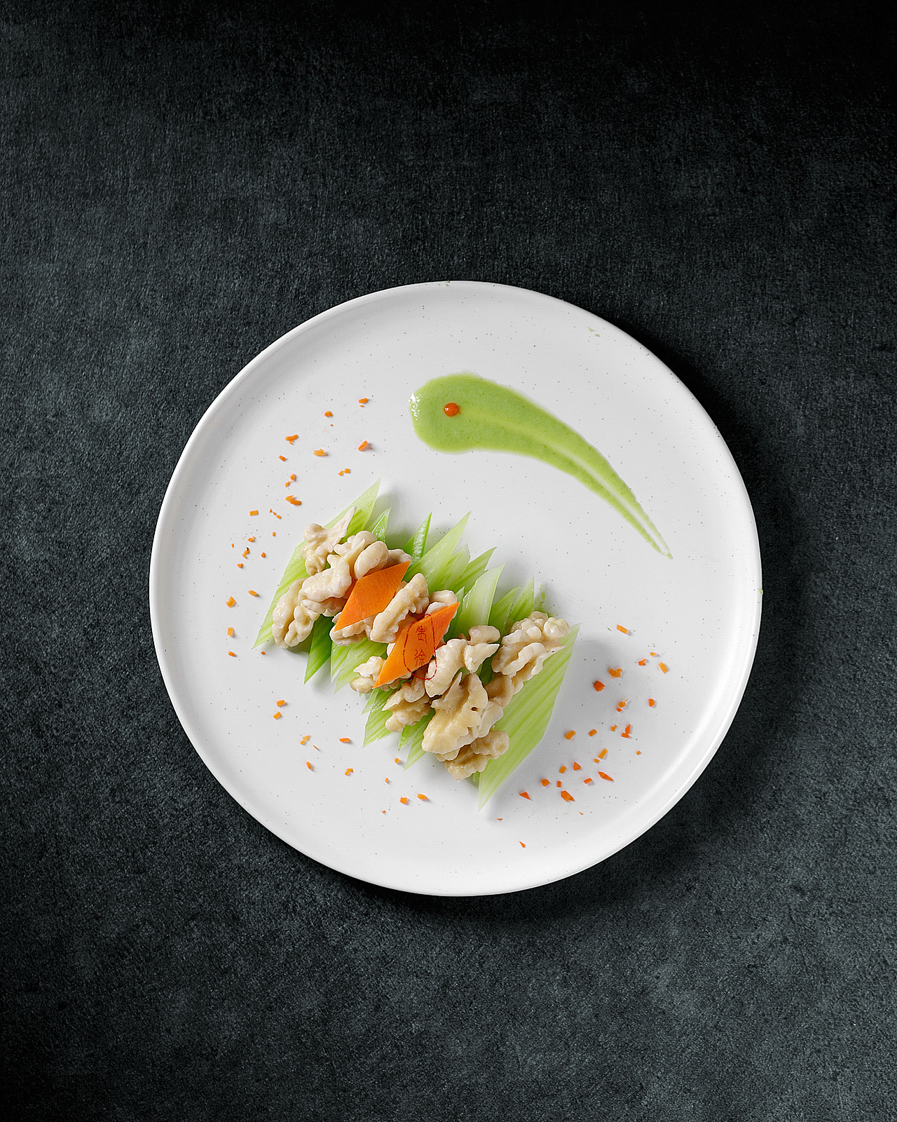 中餐食品西式摆盘二