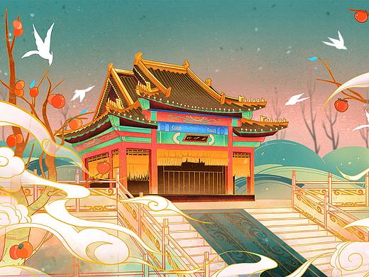 来伊份-干果插画包装设计