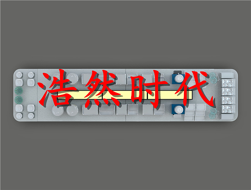 大理石移动布菲台定制