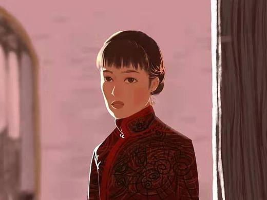 大红灯笼高高挂（个人主页-ZNTc1MzQ2NTI=） - 艺术插画 - 站酷设计师李雷ii原创素材 - 站酷ZCOOL