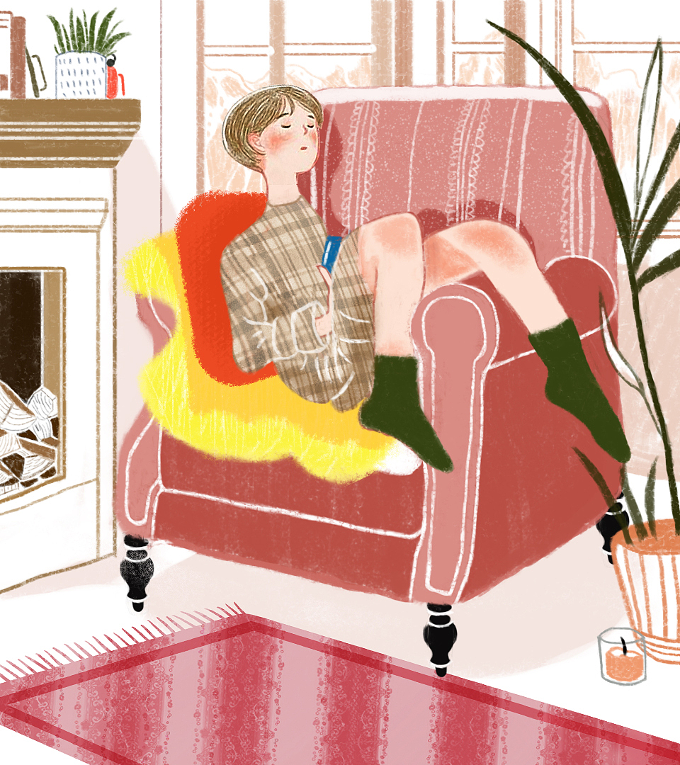 手绘插画作品 居家生活（图ZMTQ0ODgxNTg4） - 创作习作 - 站酷设计师南游原创素材 - 站酷ZCOOL