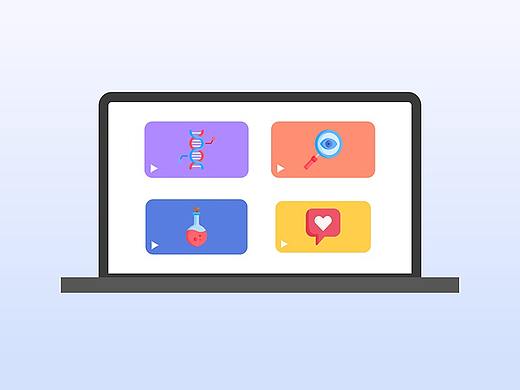 【MG临摹】电脑剪辑界面动画