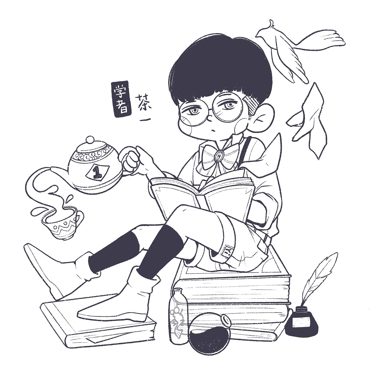 設(shè)定練習 | 一組RPG人物設(shè)定（一）（圖ZMTQ0MTIzNzUy） - 創(chuàng)作習作 - 站酷設(shè)計師蔥bee原創(chuàng)素材 - 站酷ZCOOL