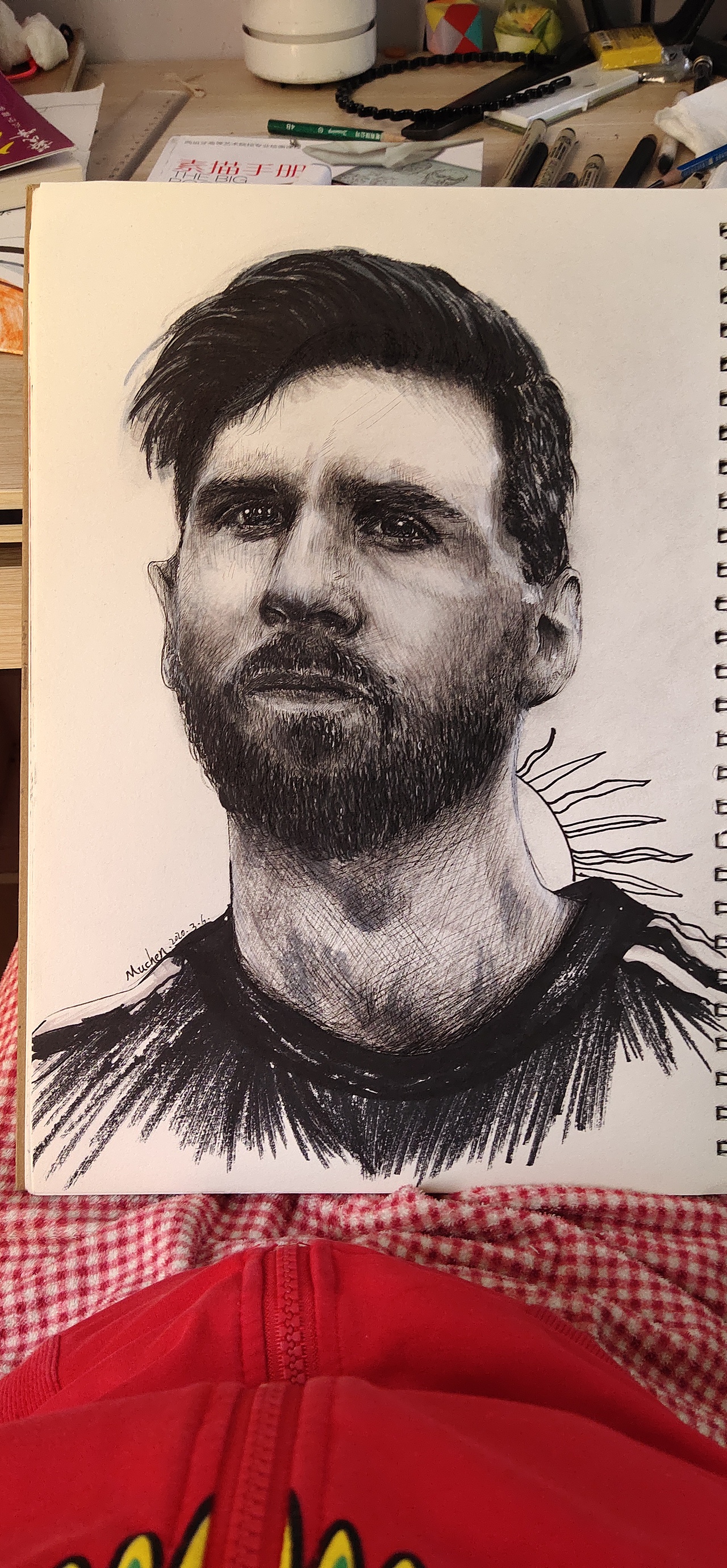 梅西（圖ZMTk4NTk0OTky） - 繪畫 - 站酷設(shè)計(jì)師演喬原創(chuàng)素材 - 站酷ZCOOL