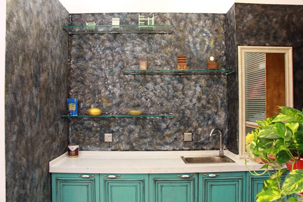 无穷花水性漆天津体验馆开业精彩瞬间