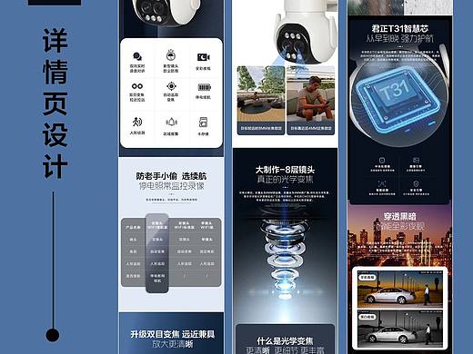 双目变焦摄像头电商详情设计