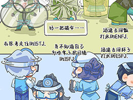 MBTI 大型综艺节目，蓝绿PK