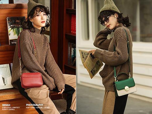 箱包拍摄｜街拍风格模特拍摄