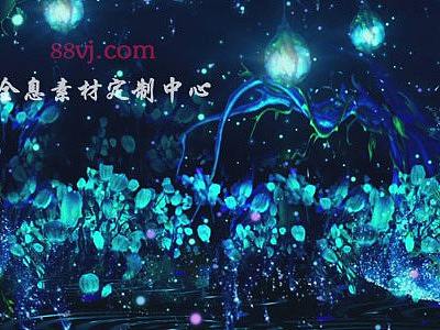 全息投影技术多场所应用自如，88vj全息投影素材定制