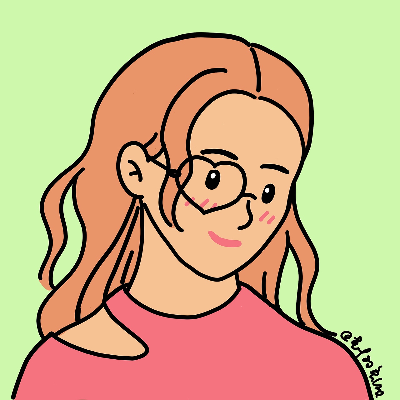 一波人物简笔头像