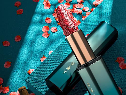 花西子口红建模