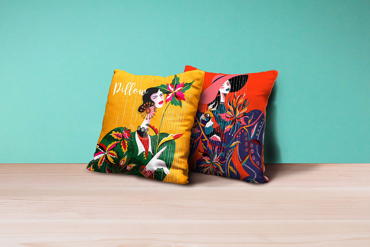 時尚人物插畫（圖ZMjYyMzYzMTYw） - 創(chuàng)作習(xí)作 - 站酷設(shè)計師有貓檸原創(chuàng)素材 - 站酷ZCOOL