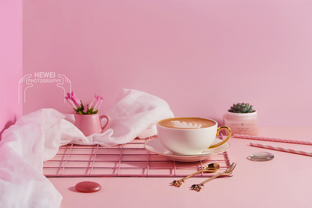 美妆品牌拍摄-pearlosophy真珠美学咖啡店