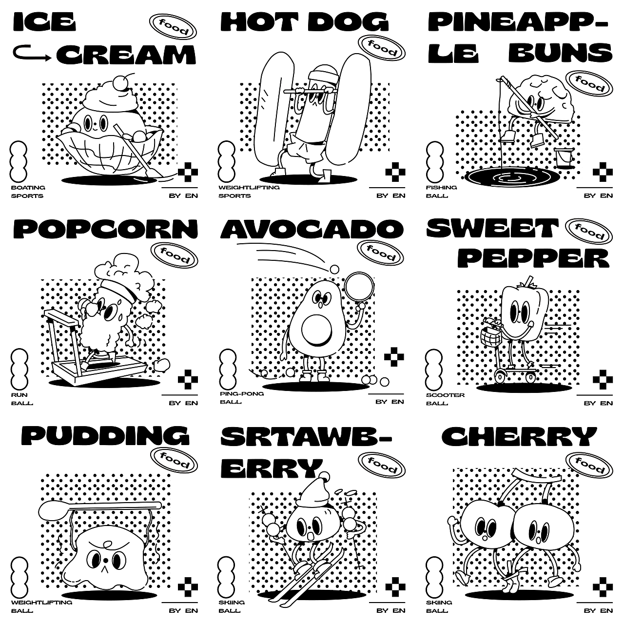 插画练习（图ZMzY1MDUwMjQ0） - 创作习作 - 站酷设计师En奀原创素材 - 站酷ZCOOL