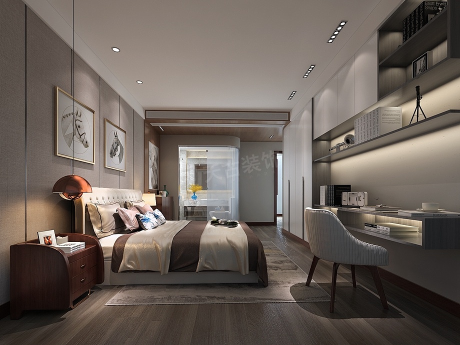 龙湖两江新宸森屿装修案例-两江新宸森屿现代港式设计