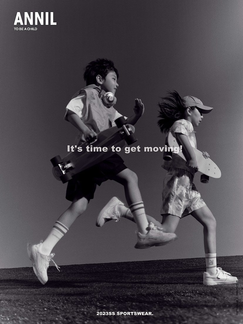 童装拍摄|ANNIL 运动专题片