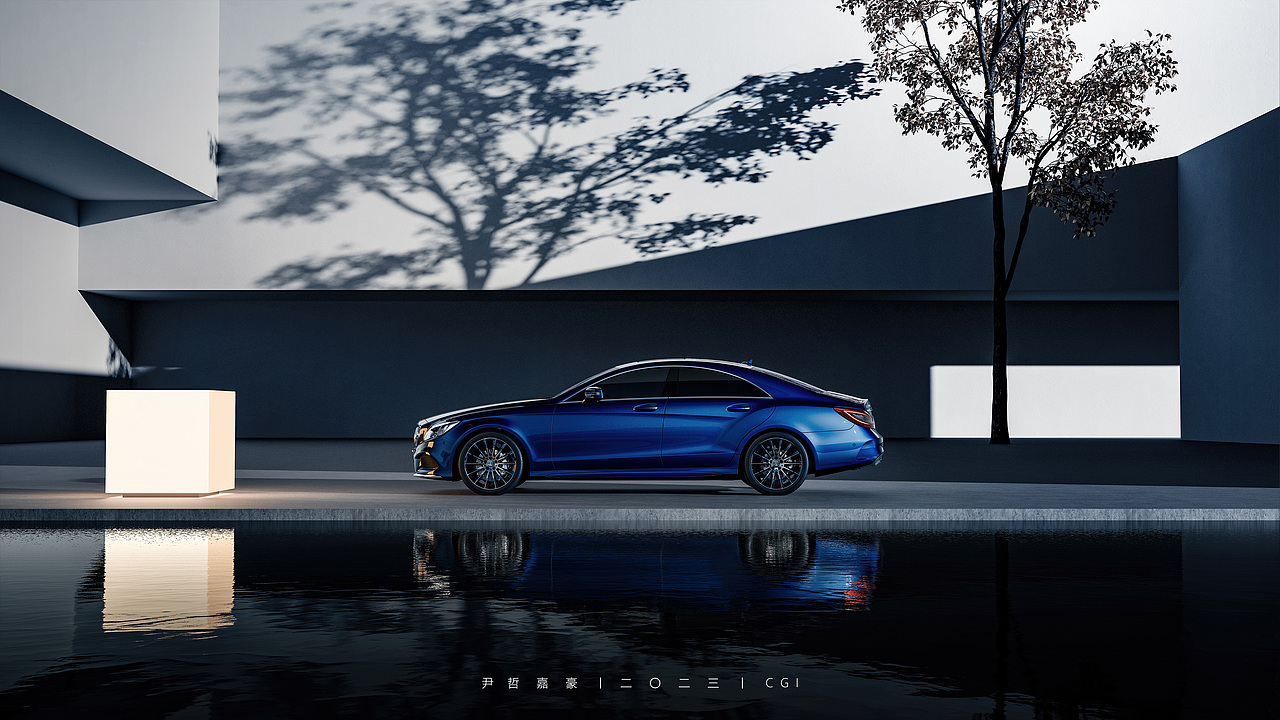 Benz CLS400 2016 丨 Full CGI（图ZMzQ5NjY2MTUy） - 机械/交通 - 站酷设计师Yinzhejiahao原创素材 - 站酷ZCOOL