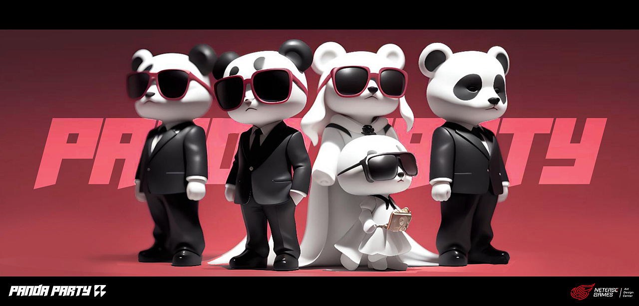 Panda Party-游戏前期IP概念设计探索