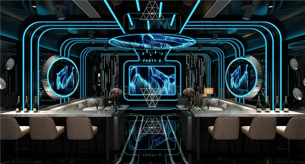 KTV设计|广东东莞H-PARTY KTV设计|辉瑞大成