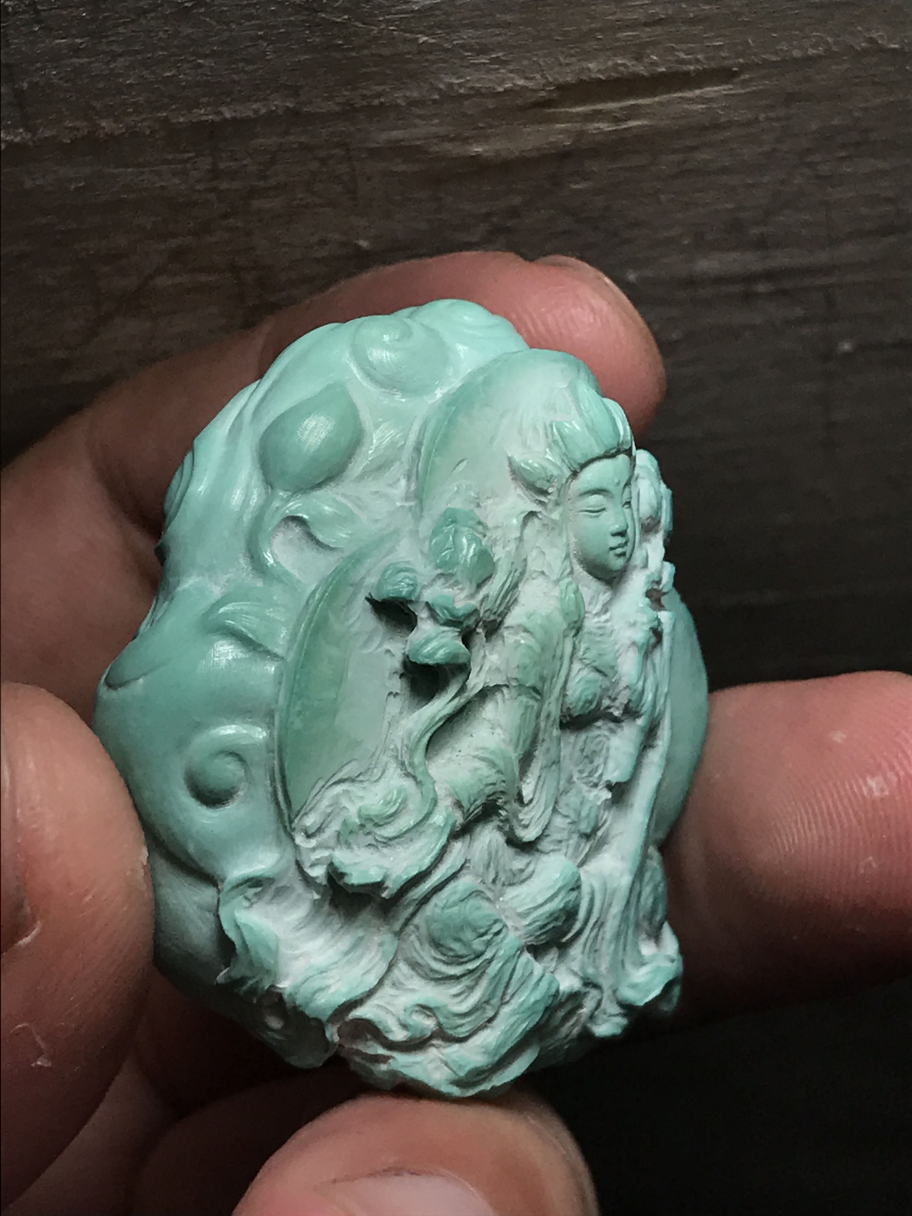 绿松石-《绿度母》