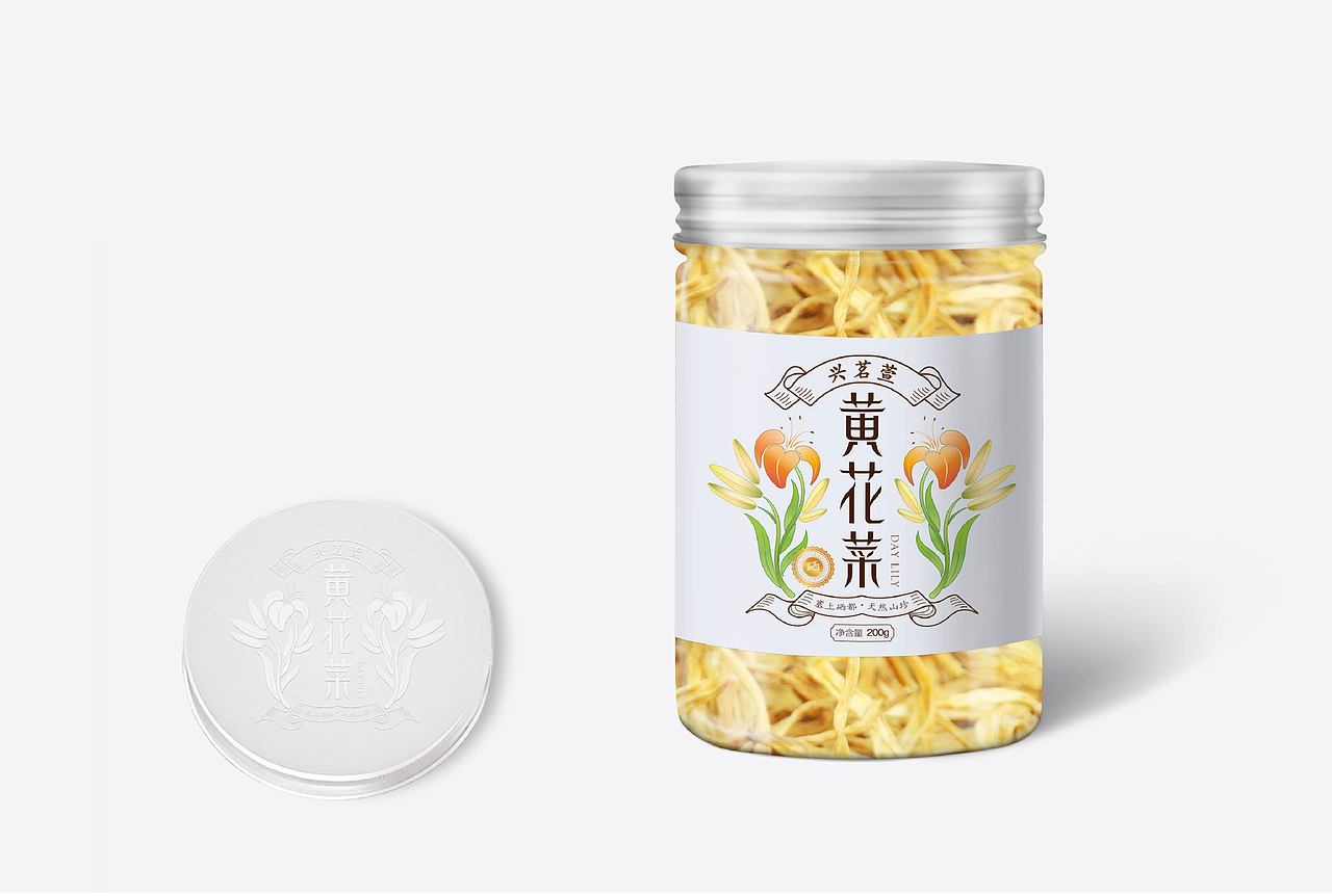 宁夏红寺堡产区——黄花菜包装设计