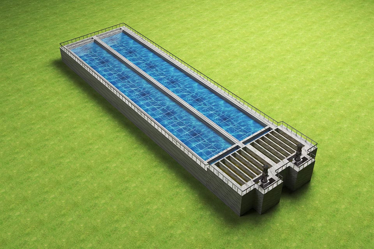 污水厂三维效果图（图ZMzgwNzU5Nzky） - 人机交互 - 站酷设计师雪12321原创素材 - 站酷ZCOOL