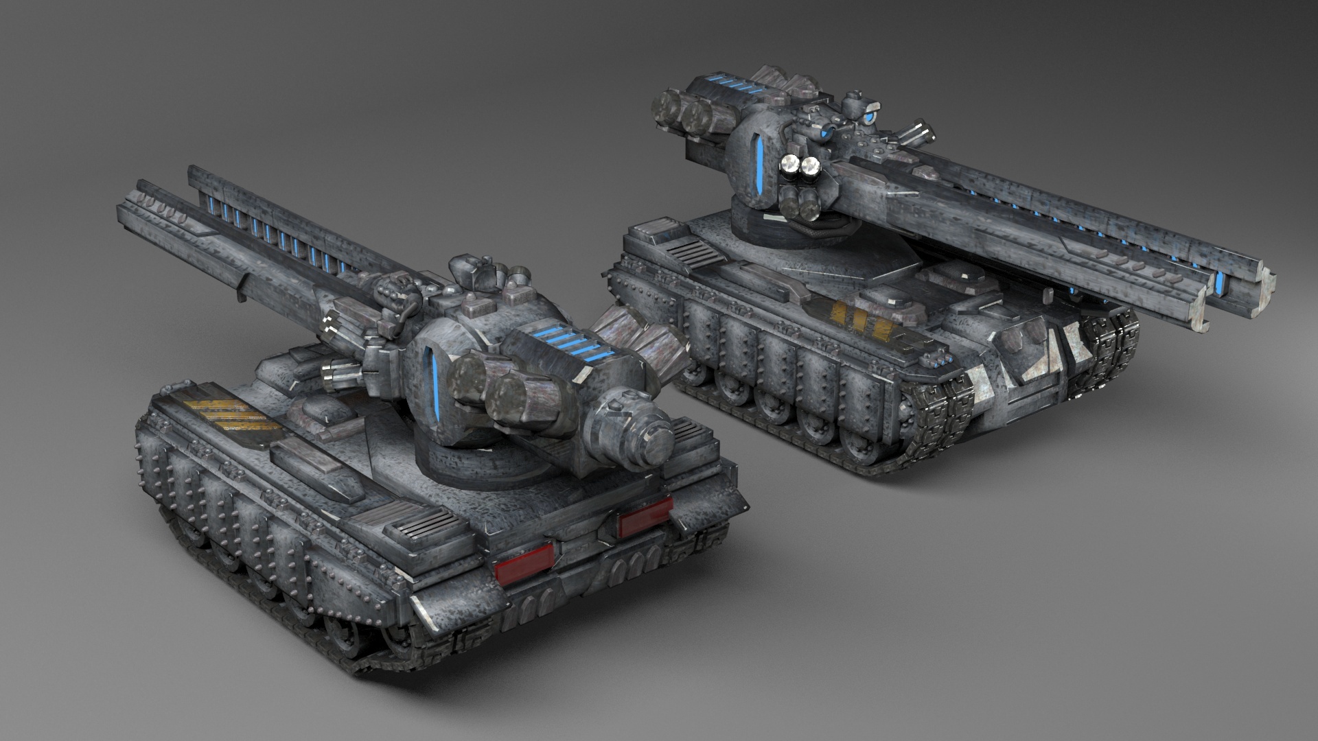 电磁轨道炮坦克