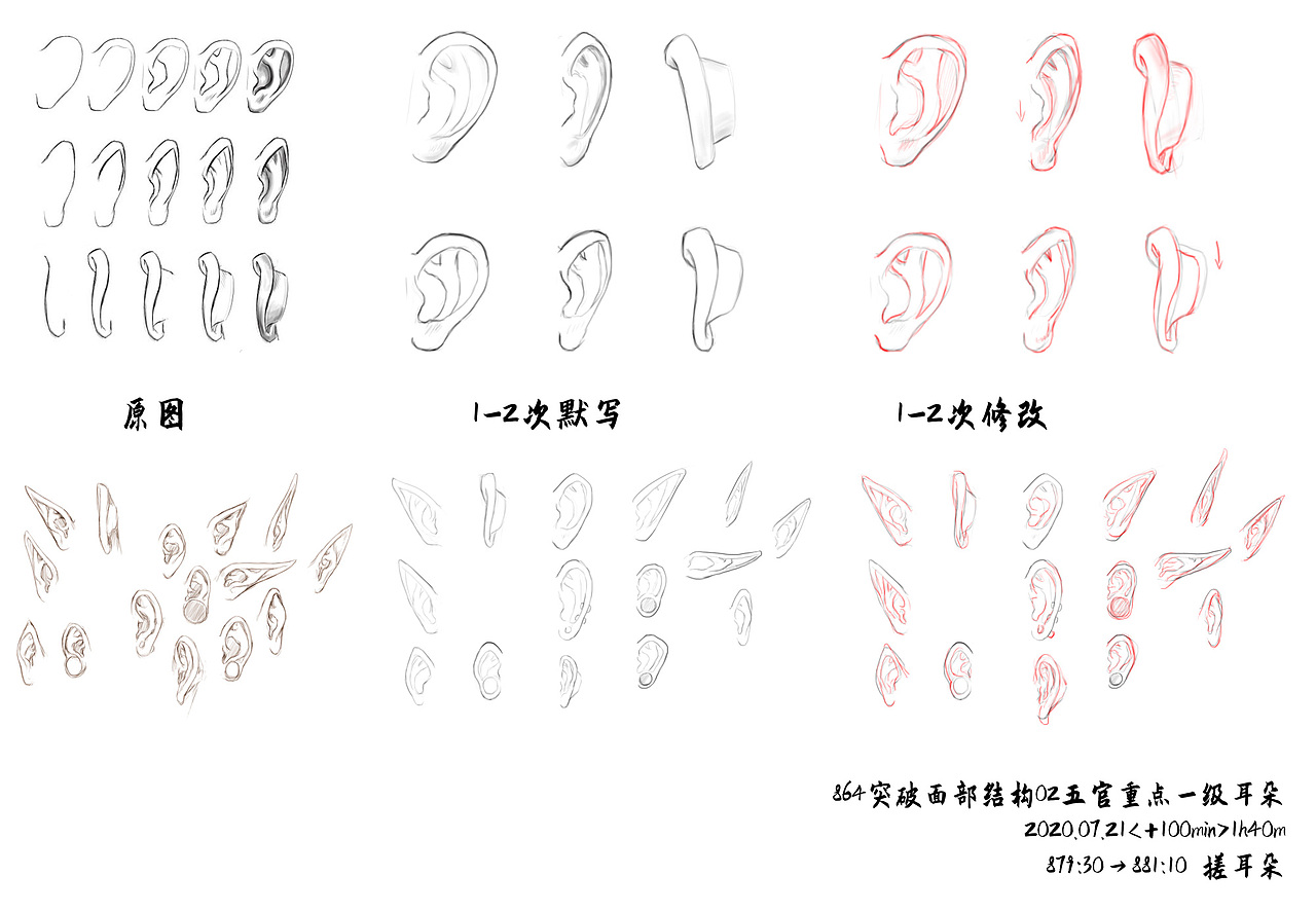 每日绘画练习789至899