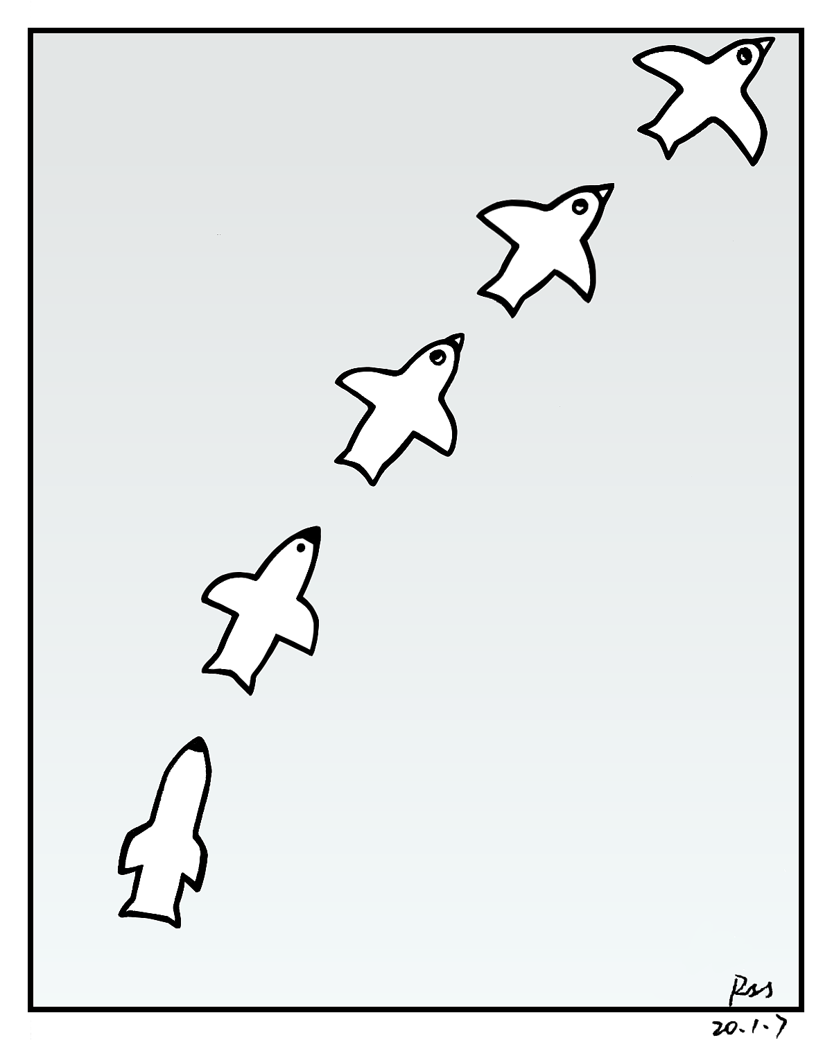 放鸽子（图ZMTkyODg2ODI0） - 短篇/格漫 - 站酷设计师吉木公原创素材 - 站酷ZCOOL