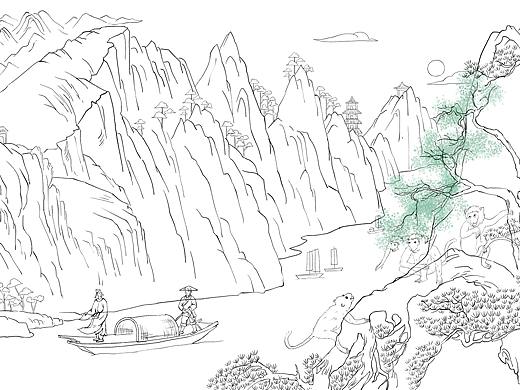 古诗词唐诗宋词插画本会