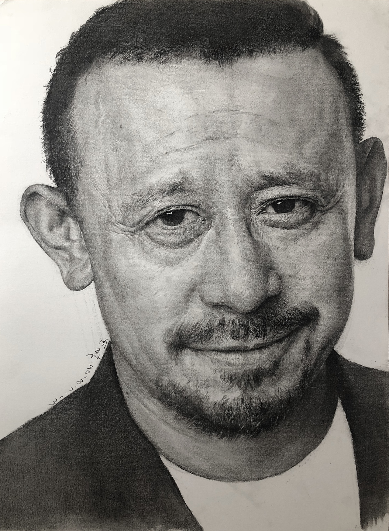 姜文超写实素描邪不压正手绘