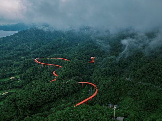 山之桥，桥之静