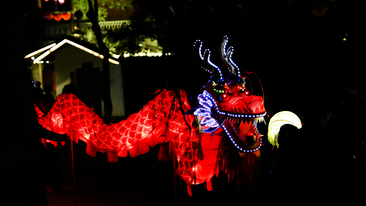 《戏龙》摄影组图