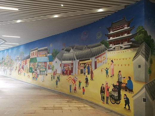 富兴老长沙街景墙绘