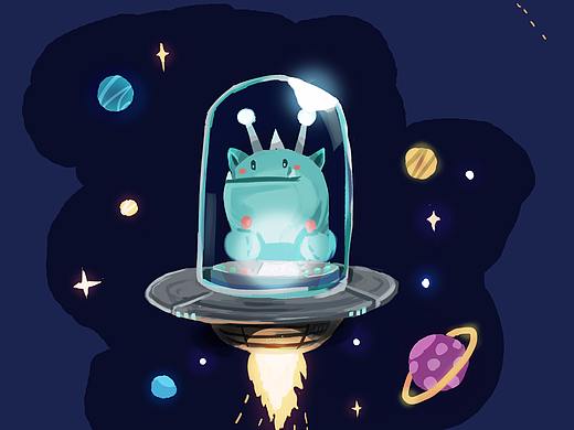 临摹鬼画胡子老师作品（个人主页-ZNDE0NTY5MTY=） - 创作习作 - 站酷设计师雪璃原创素材 - 站酷ZCOOL