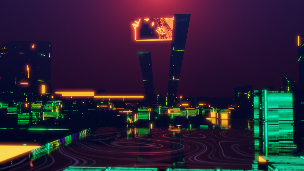 blender未来城市小练习（图ZMTg0MjY1MzEy） - 建筑/空间 - 站酷设计师麦当叔劳劳原创素材 - 站酷ZCOOL