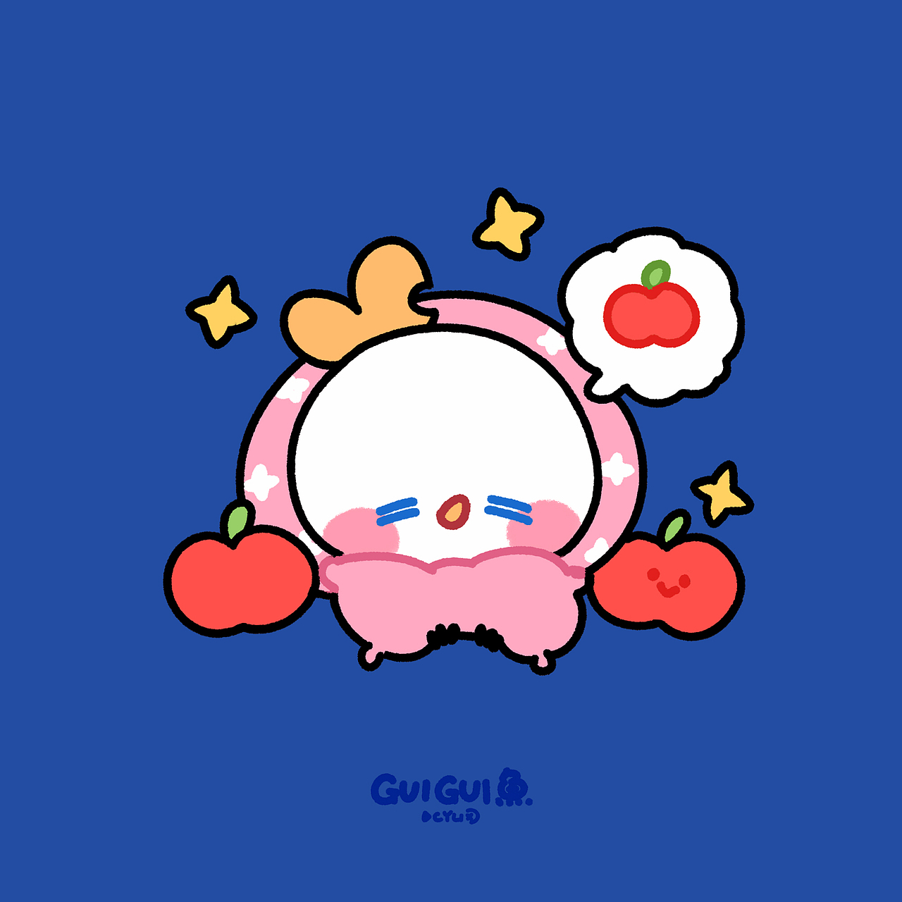 雪豆豆的晚安时间❤️（图ZMjE2MDY4ODk2） - 儿童插画 - 站酷设计师鬼鬼鱼原创素材 - 站酷ZCOOL