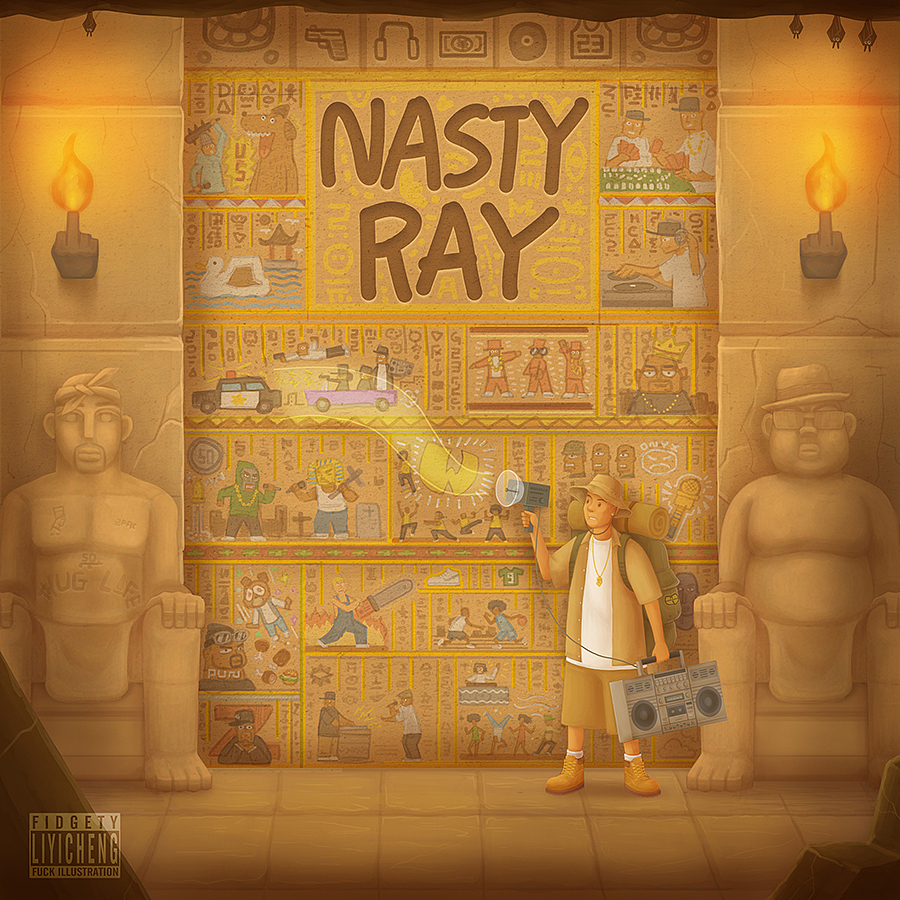Nasty Ray（图ZMjIwMjQyMTIw） - 商业插画 - 站酷设计师褔一原创素材 - 站酷ZCOOL