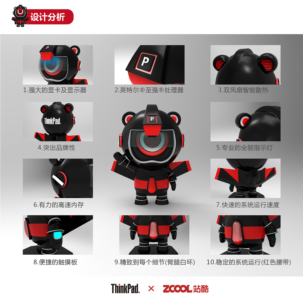 Iron black P—钢铁小黑P系列—Thinkpad小黑