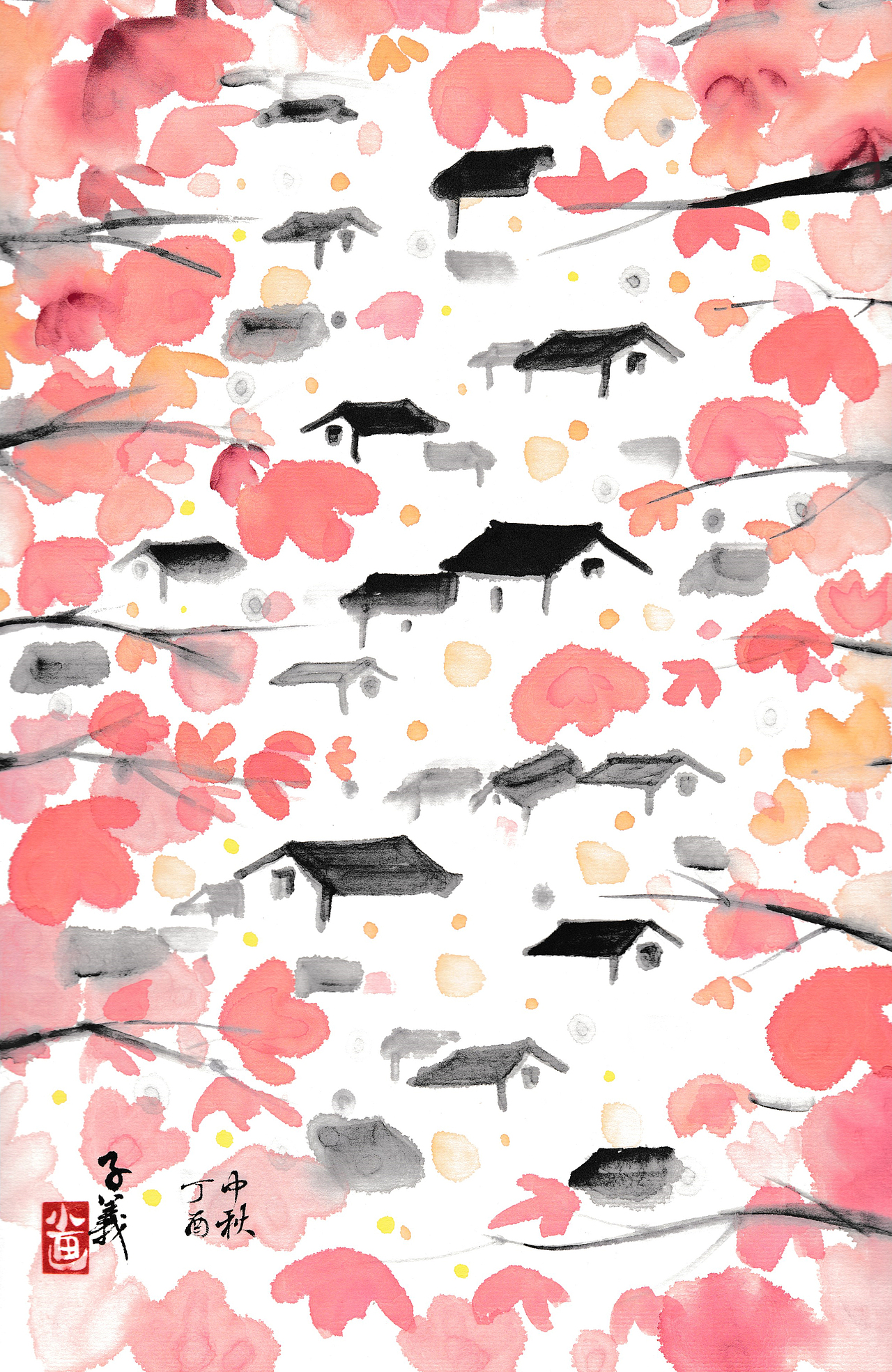 国风插图（图ZMjkwNjg2NTQ0） - 艺术插画 - 站酷设计师好绘美原创素材 - 站酷ZCOOL