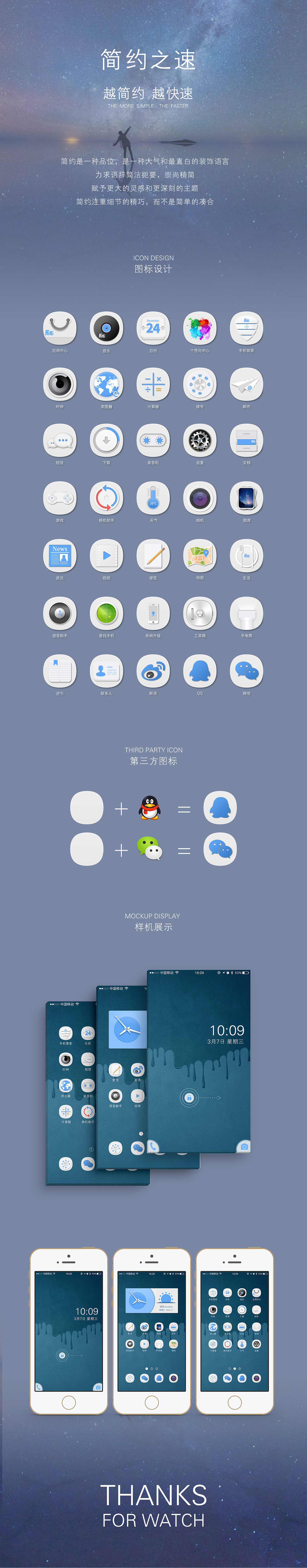 自制的手机图标