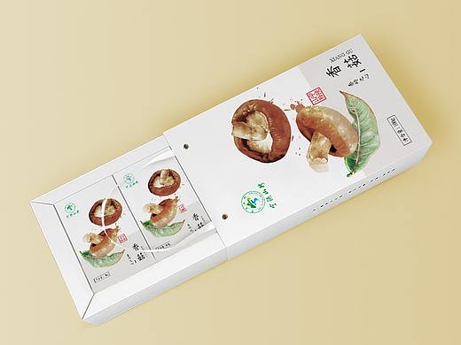 宁陕野生香菇包装