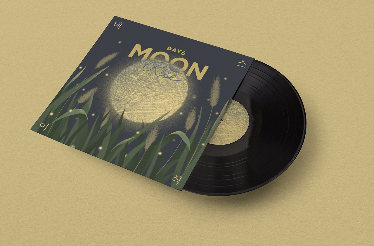 day6 moonrise album cover redesign|插画|商业插画|teiteicui