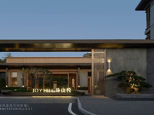 景观摄影 | 东莞万科臻山悦示范区