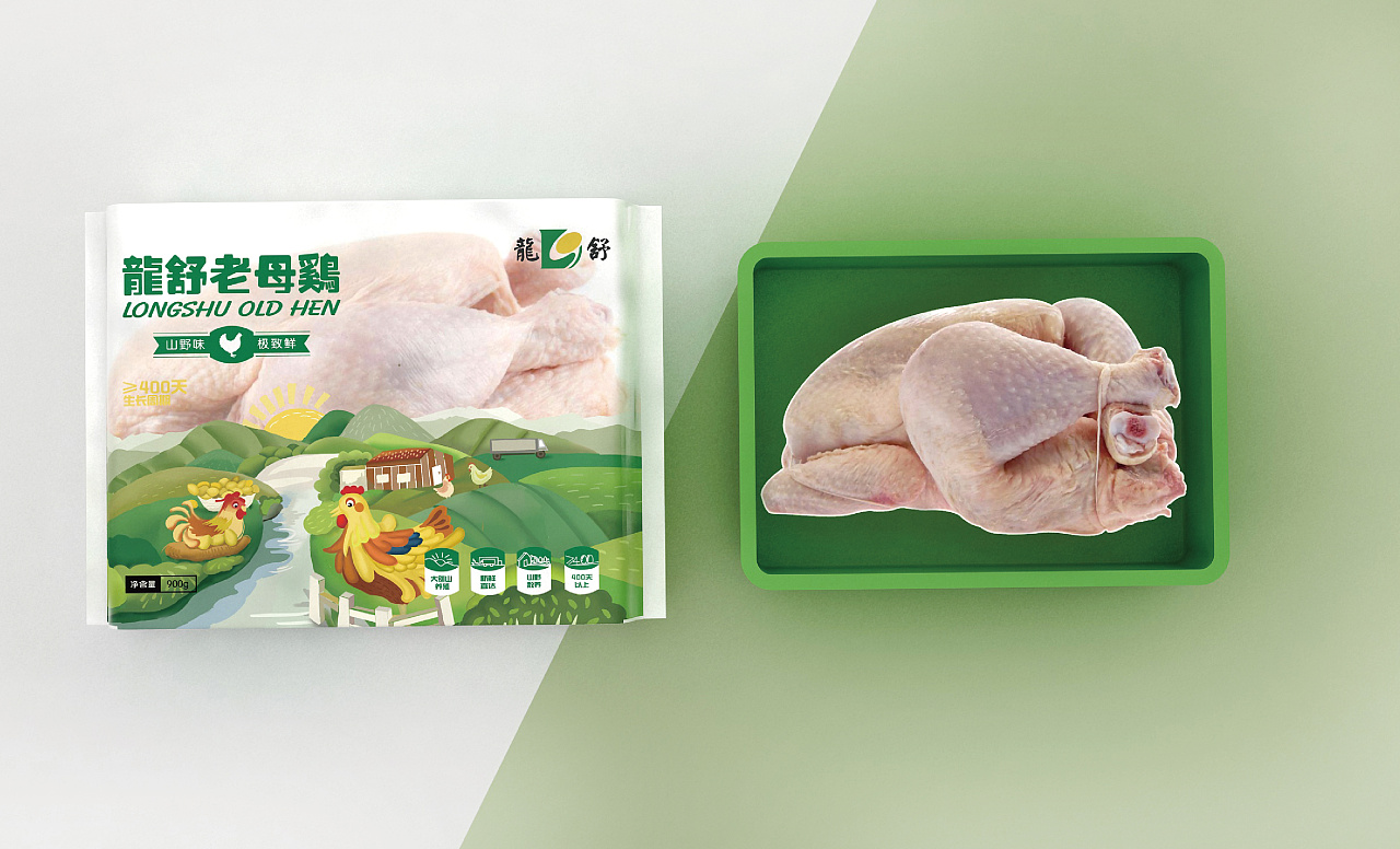 老母鸡高端包装设计