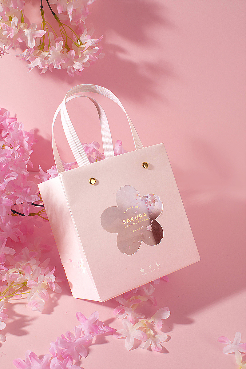 【方森园】春季樱花限定包装设计——《落舞樱花》