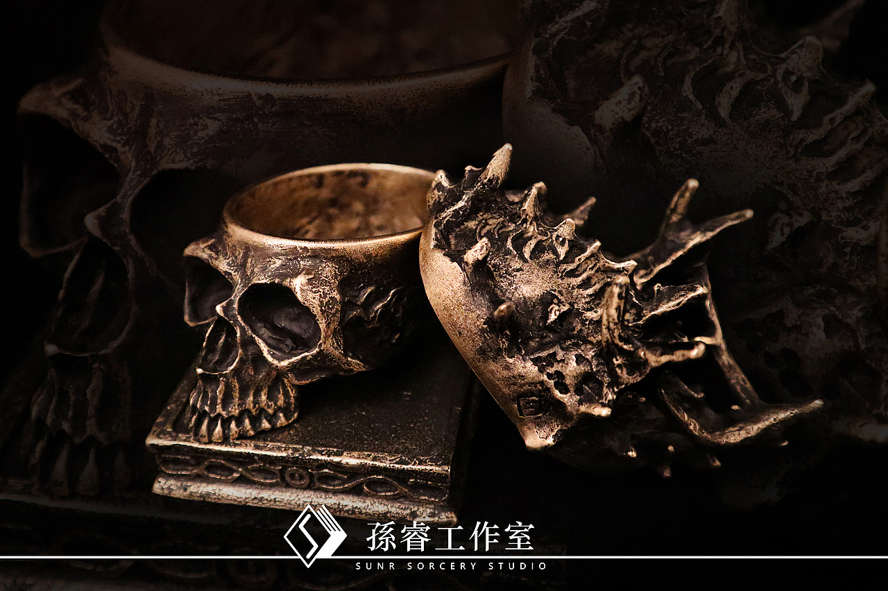 ▸假期闲作，自画自雕，纯手工搞，银铜铸造（图ZMjI1MTY0OTY0） - 工艺品设计 - 站酷设计师孙睿工作室原创素材 - 站酷ZCOOL
